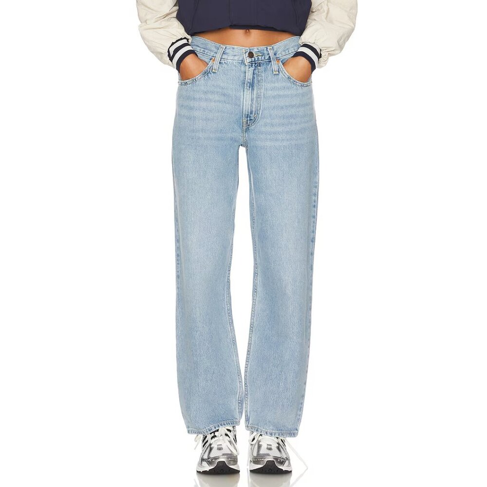 Levi's Women's Dad Jean 100% Cotton Midweight Blue Denim Relaxed Size 25 25x30